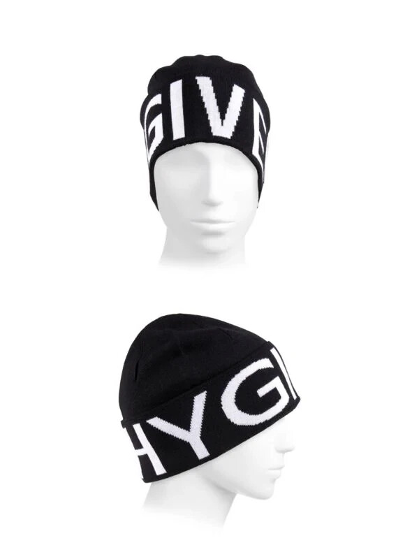 Givenchy logo Lana wool unisex beanie NWT Givenchy Logo Wool Beanie on SALE | Saks OFF 5TH main image 3