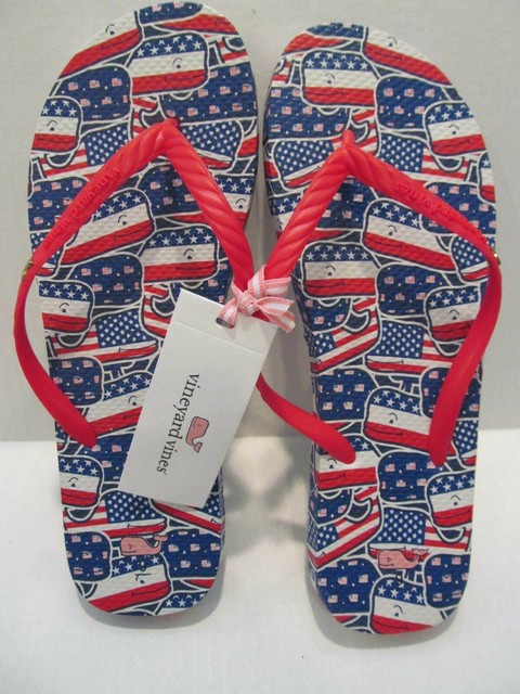 vineyard vines flip flops womens