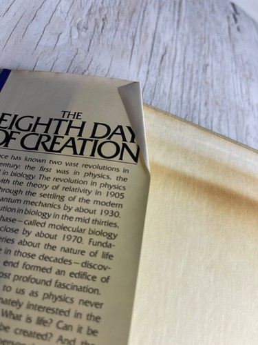 Der achte Tag der Schöpfung Horace Freeland Judson HC DJ 1979 Erstausgabe - Bild 8 von 22