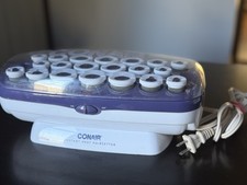 CONAIR Instant Heat Hairsetter Multi Size Hot Rollers CHV21 No Clips Works