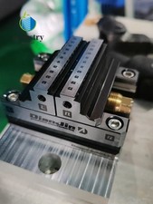 DJ-6080H 4/5 Axis Fixture Self-centering Vise Positive/Negative Quick Clamping 