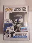 Funko Pop! Vinyl Star Wars Captain Rex (The Clone Wars) 2018 [NYCC] w/Hard Stack