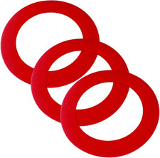 3 Pack Silicone Flush Valve Seal for Mansfield 210, 211, 160
