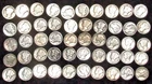 Full Roll (50 Coins), 1917-1945 Mercury Dimes – 90% Silver – Original Collection