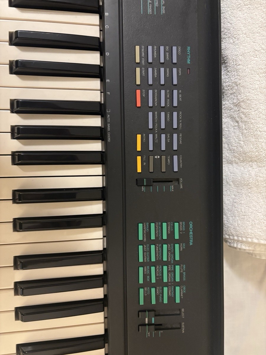 Yamaha PSR-16 49 keys Digital Synthesizer Keyboard w/ AC Adapter