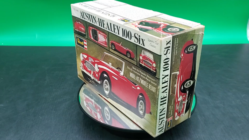 Revell 1/25 Scale Austin-Healey 100-Six Model Kit H-1202 Plastic Shows Wear - Video 1 of 1