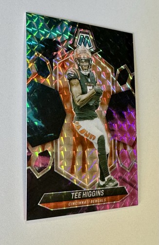 2024 TEE HIGGINS Panini Mosaic Choice NEBULA 1/1 - Cincinnati Bengals - Picture 4 of 7