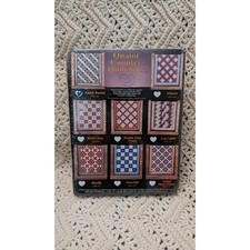 Cross My Heart Quaint Country Quilt Kits Amish Basket CSK-467 Cross Stitch Kit