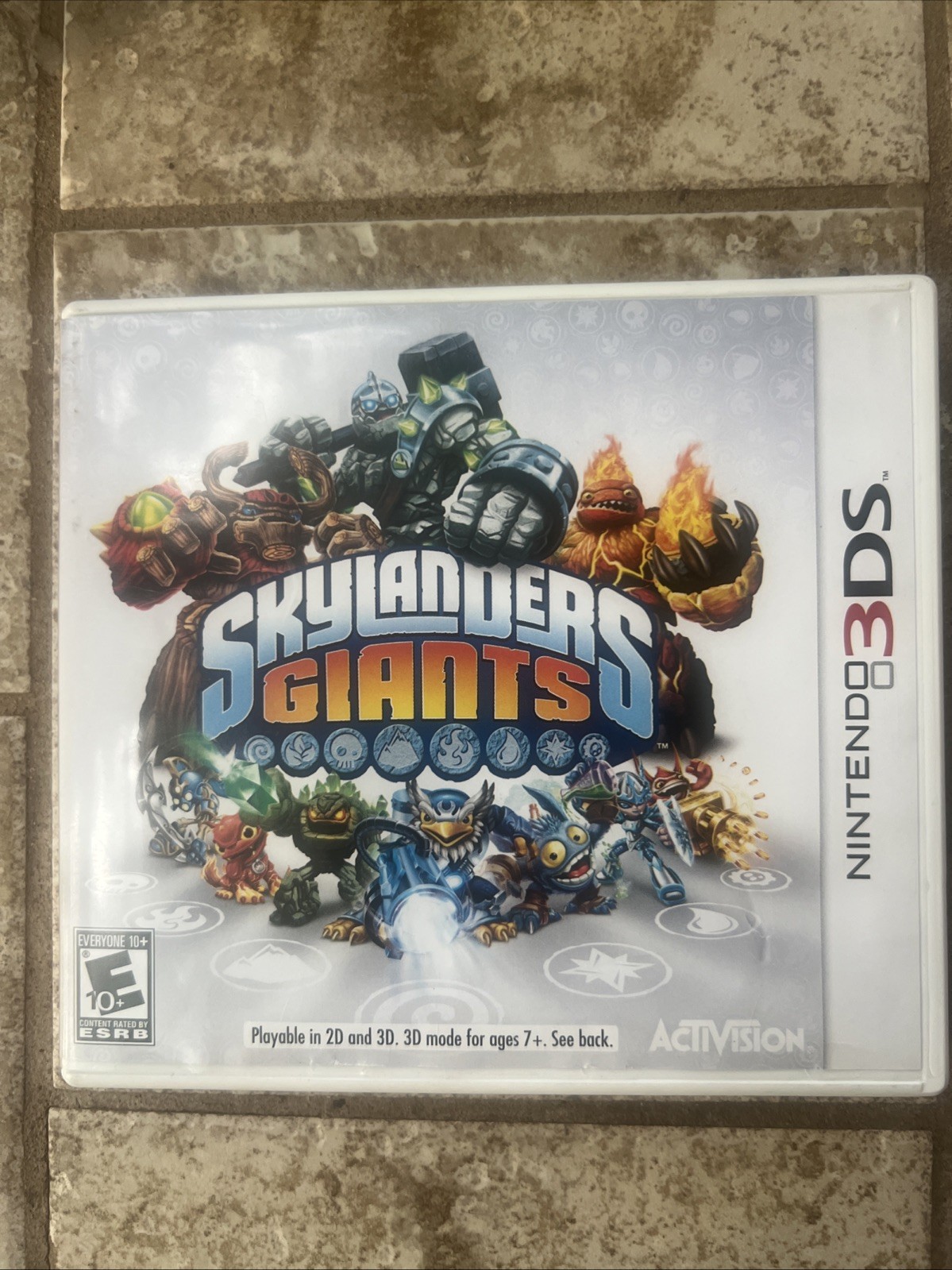 Skylanders Giants ~ Nintendo 3DS ~ Game / Case / Instruction booklet - Tested!