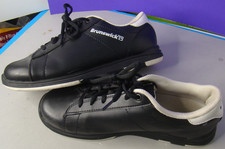 Brunswick Men's Size 8 Blitz Bowling Shoes Black/White RM-003 Good Condition