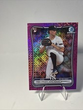 2026 Bowman Chrome MOJO Refractor Cam Schlittler Pink RC /299 #53 Yankees