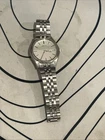 Vintage Seiko Men’s Watch Silver Tone Day Date - 34mm Original Band