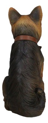 Yorkie Dog Garden Statue 12.5