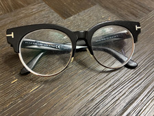 Tom Ford TF598 01Z Black / Silver Henri-02 Round Gradient Sunglasses 52-19 145