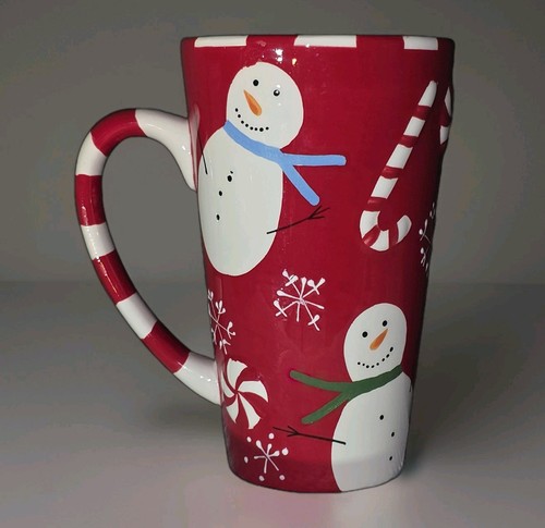 Vintage Sonoma Home Peppermint Lane Latte Becher Nikolaus quadratisch - Bild 9 von 9
