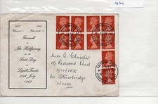 GB - Event Cover   (A 461)  1969 Last Day Halfpenny-  pmk Halfpenny Green