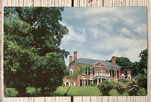 Woodlawn Mansion Alexandria VA-Virginia, Mount Vernon Souvenir Postcard - Picture 3 of 4