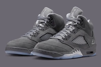 NEW Air Jordan 5 Retro Wolf Grey 2026 DD0587-002 Men Size 12