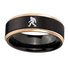 Bigfoot Tungsten Carbide Wedding Rings