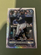 2026 Bowman Junior Caminero Chrome Mojo Refractor #59 Tampa Bay Rays