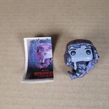 Kinder Joy Stranger Things Funko Pop Eddie Al revés Mini Figura Cable VC284