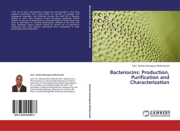 Bacteriocins: Production, Purification And Characterization Sani Sambo Datsugwai-image