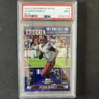 122158301 Jayden Daniels 2024 Contenders Optic Blue Prizm Rookie RC /99 PSA 9