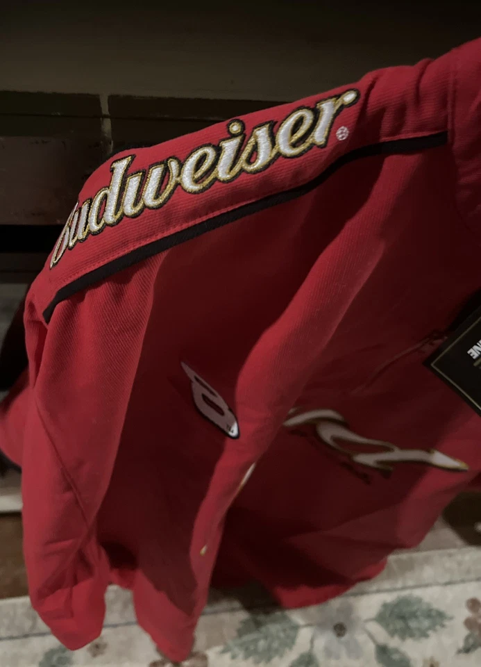 Chase Drivers Line Chaqueta Camisa Budweiser Foto 2 de 4