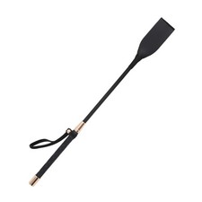 Tnzudu Horse Whip, Black Riding Crop, 18 Inches Long, PU Leather Equestrian T...