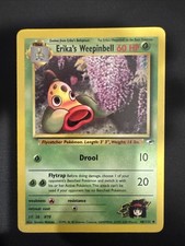 Pokémon TCG: Gym Heroes Erika's Weepinbell Uncommon Card 48/132 Near Mint