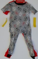 Star Wars 4 Piece 100 Cotton 2 Complete Sleepwear Sets Size 10 NWT Retail 44
