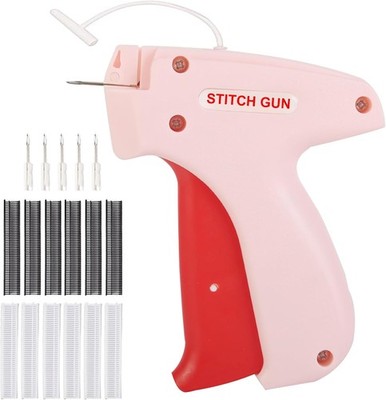 Stitchy No-Sew Hemming Tool Stitch Gun for Clothes Tagging Gun Kit