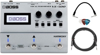 Boss VE-500 Vocal Performer w/ Instrument Cable
