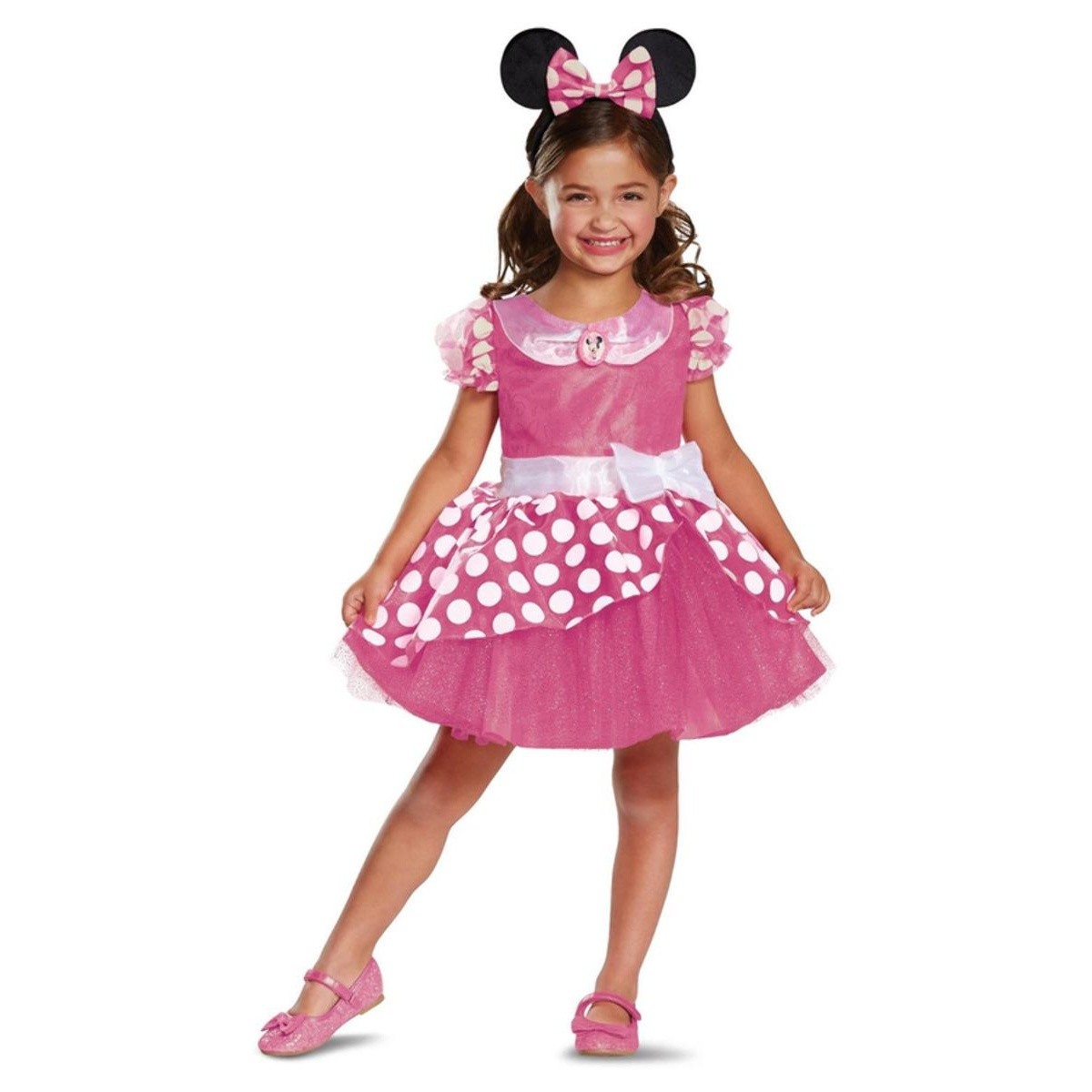 Disney Disfraz de Minnie Mouse Niñas (SM439)