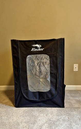 Ender 3D Printer Enclosure Tent Dome Cover, Clear Window, Black, For Creality