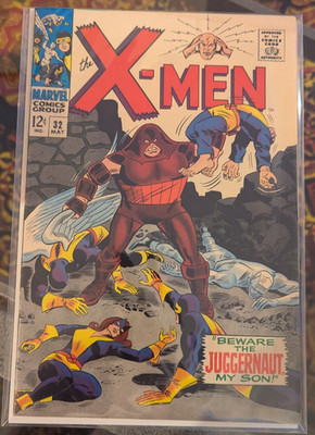 The X-Men #32 (1967) Silver Age - 3rd Appearance of the JUGGERNAUT