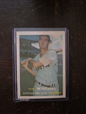 1957 Topps - Ted Williams #1 Reprint Card Vintage