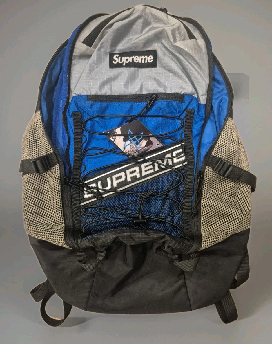 Supreme Backpack Blue Bags for Men for sale - eBay