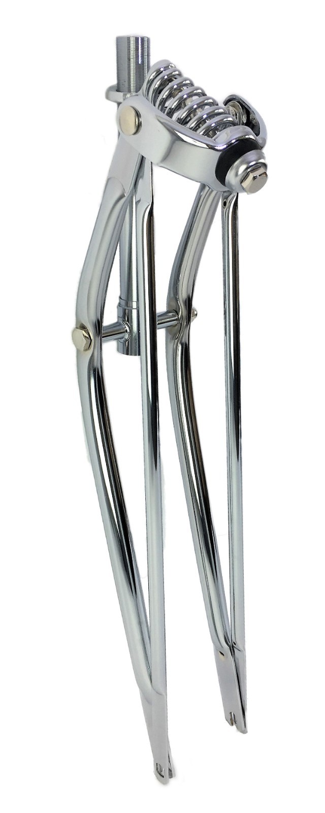Fourche Springer 26 finition chrome miroir 1 1/8ème pour chopper