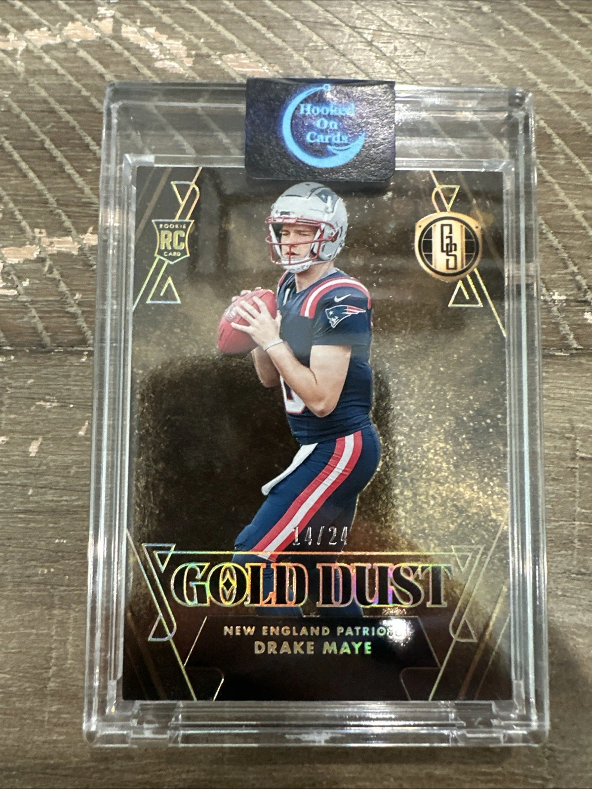 Drake Maye Panini Gold Standard Gold Dust #5 Base
