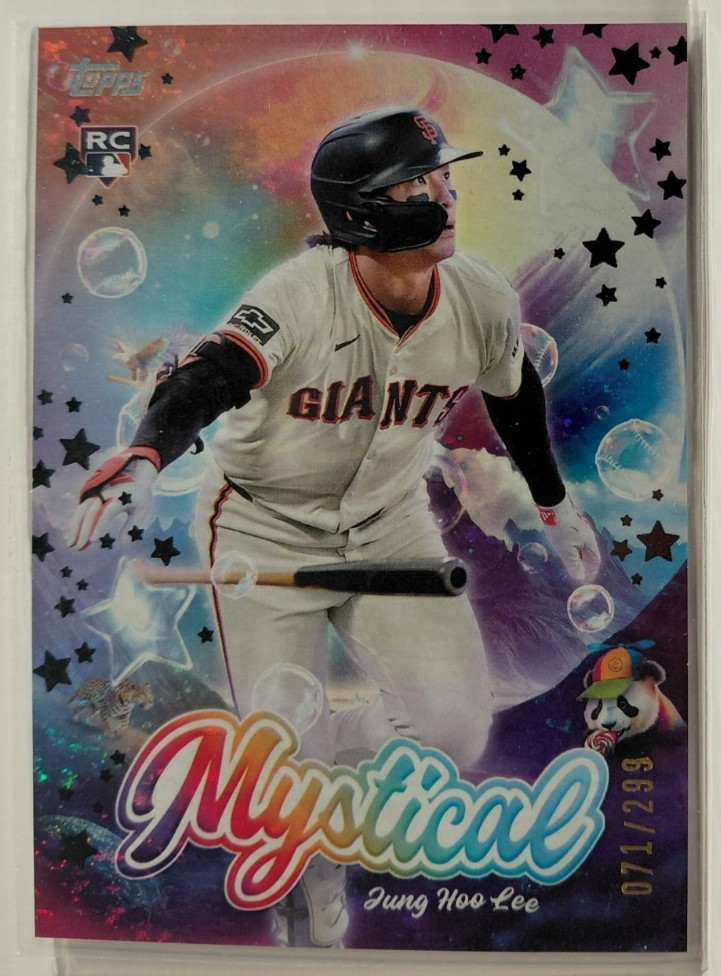 2024 Topps Update Mystical BLACK Jung Hoo Lee RC #MYS-19 SN071/299