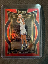 2025 Panini Select WNBA Satou Sabally Red Prizm #118/149 WNBA
