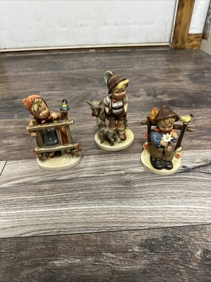 Lot Of 3 Girl And Boys Hummels, Issue! Broke And Tried To Fix!!