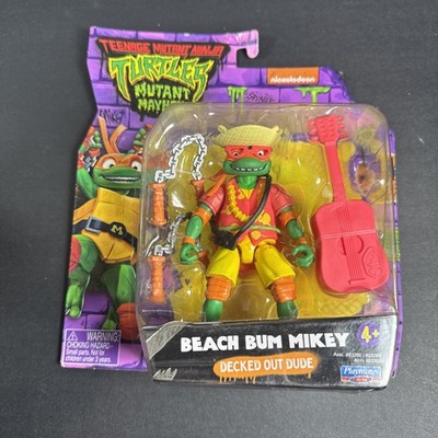 Teenage Mutant Ninja Turtles Mutant Mayhem Beach Bum Mikey Decked Out Dude