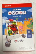 Osmo Genius Words Starter Kit Spelling and Vocabulary - New