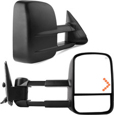 Towing Mirrors Pair Power Heated Signal Silverado Sierra 2007 2014 Yukon Tahoe