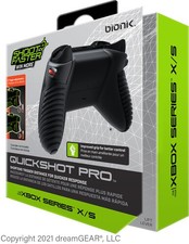 BIONIK - BNK-9073 Xbox Series XS QuickShot Pro - Custom Trigger Stop Black [New