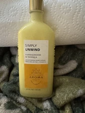Bath and Body Works Simply Unwind Sandalwood and Vanilla Body Lotion