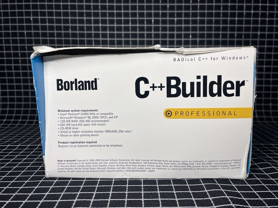 Borland C++ Builder 6 Professional Upgrade set: 7 Disks,Authorization KEYS Kylix - Image 4 of 4