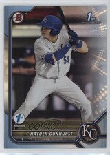 2022 Bowman Draft 1st Edition Sky Blue Foil Hayden Dunhurst #BD-44 1u6